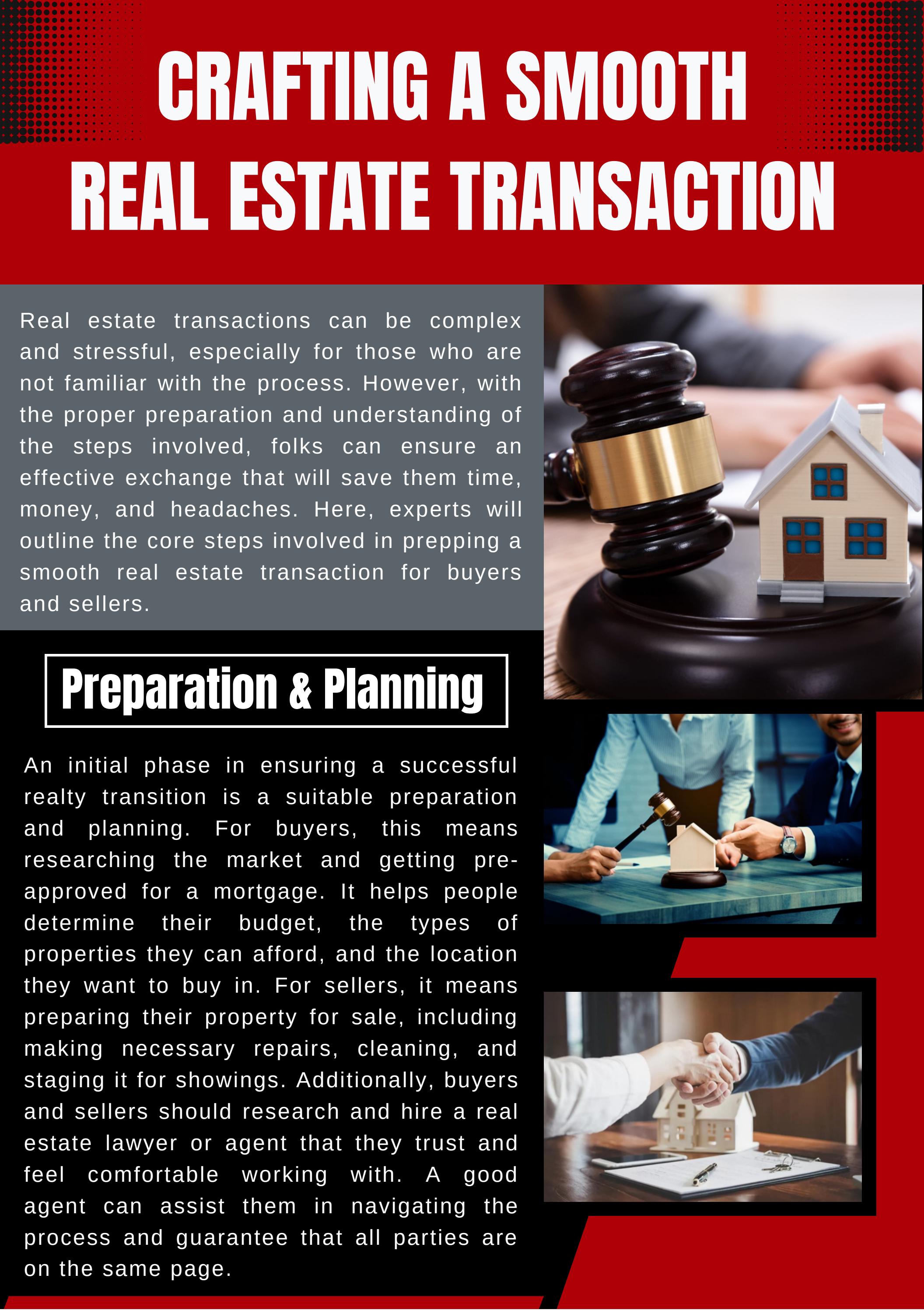 Crafting a Smooth Real Estate Transaction by Scofield, Gerard