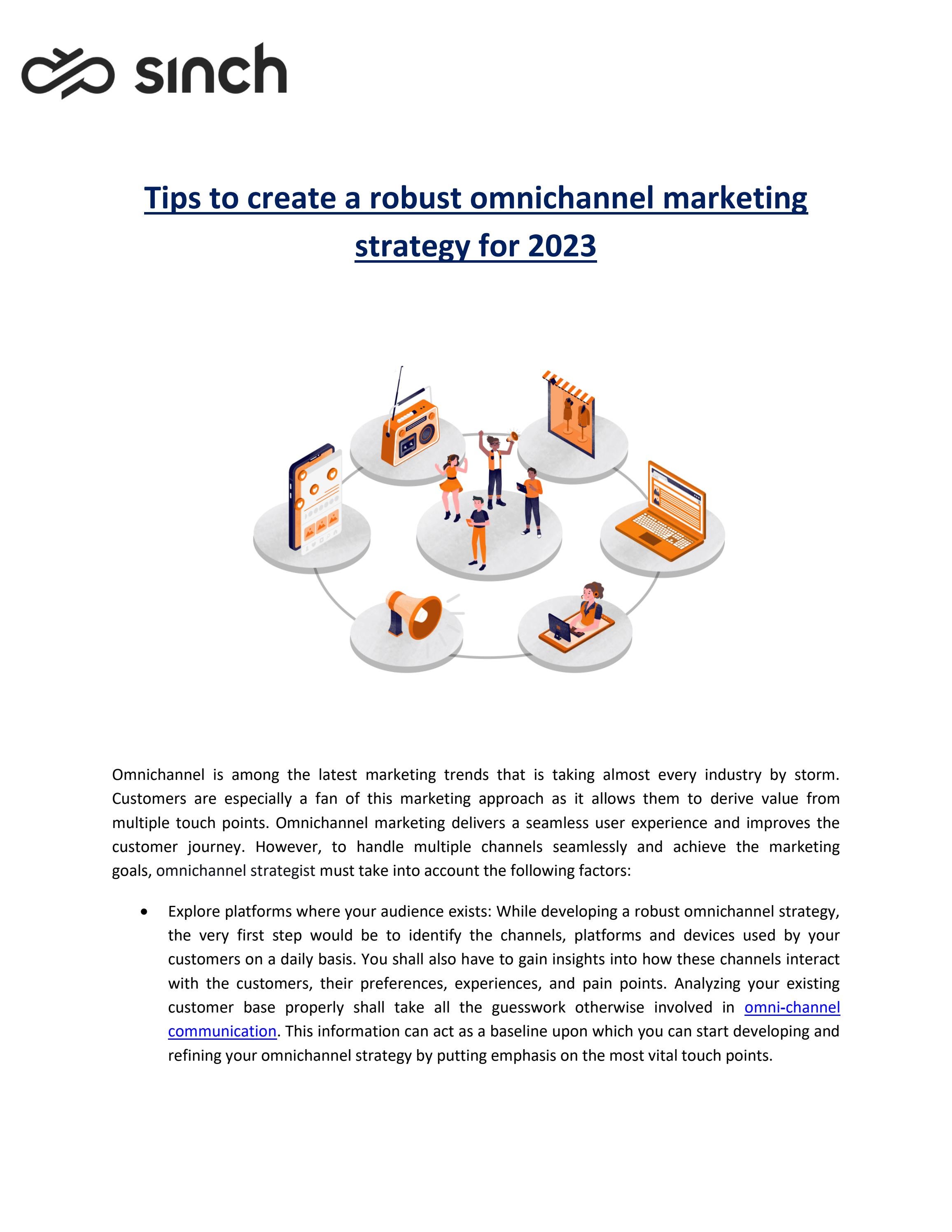 Tips to create a robust omnichannel marketing strategy for 2023 by ...