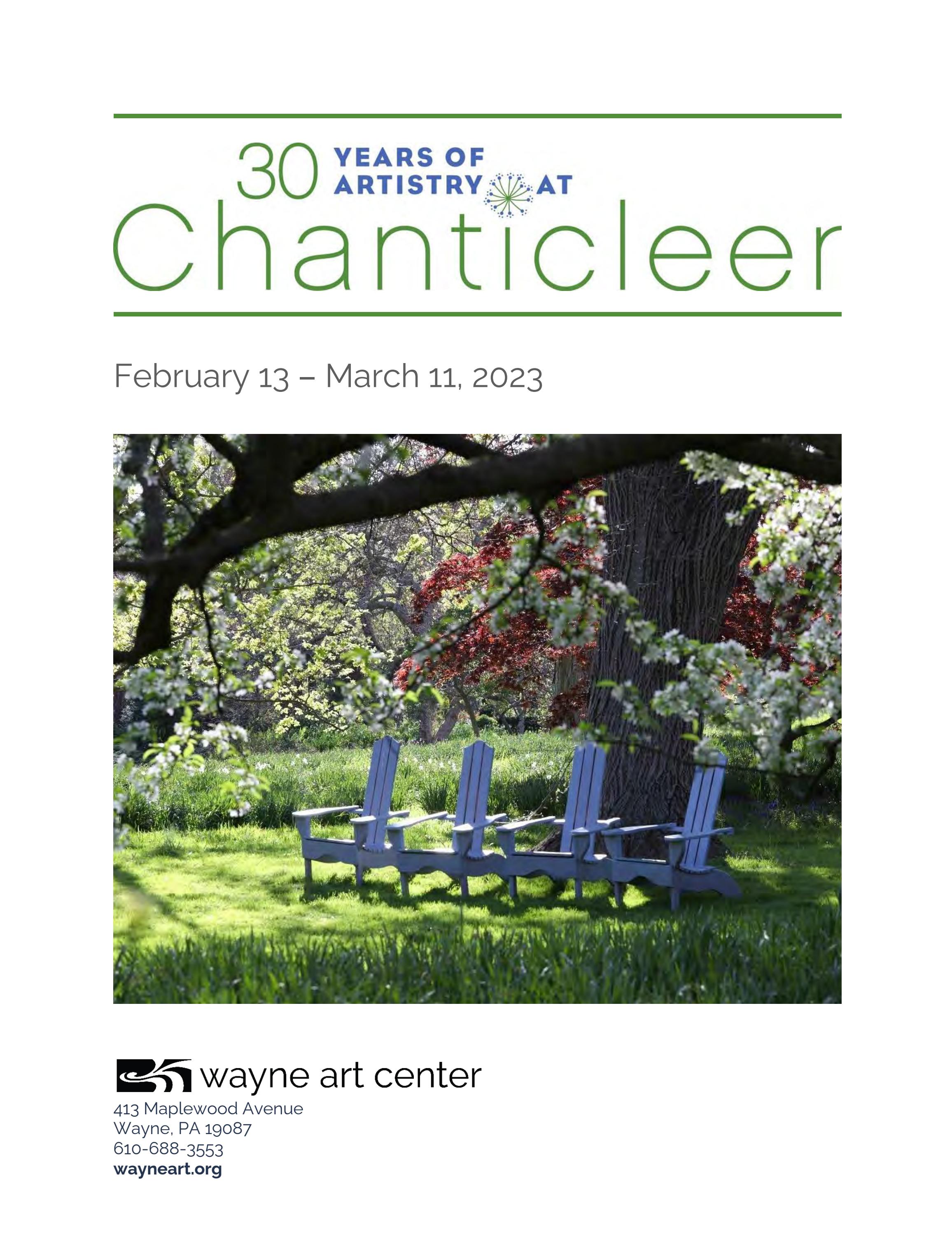 30 Years of Artistry at Chanticleer by Wayne Art Center Issuu