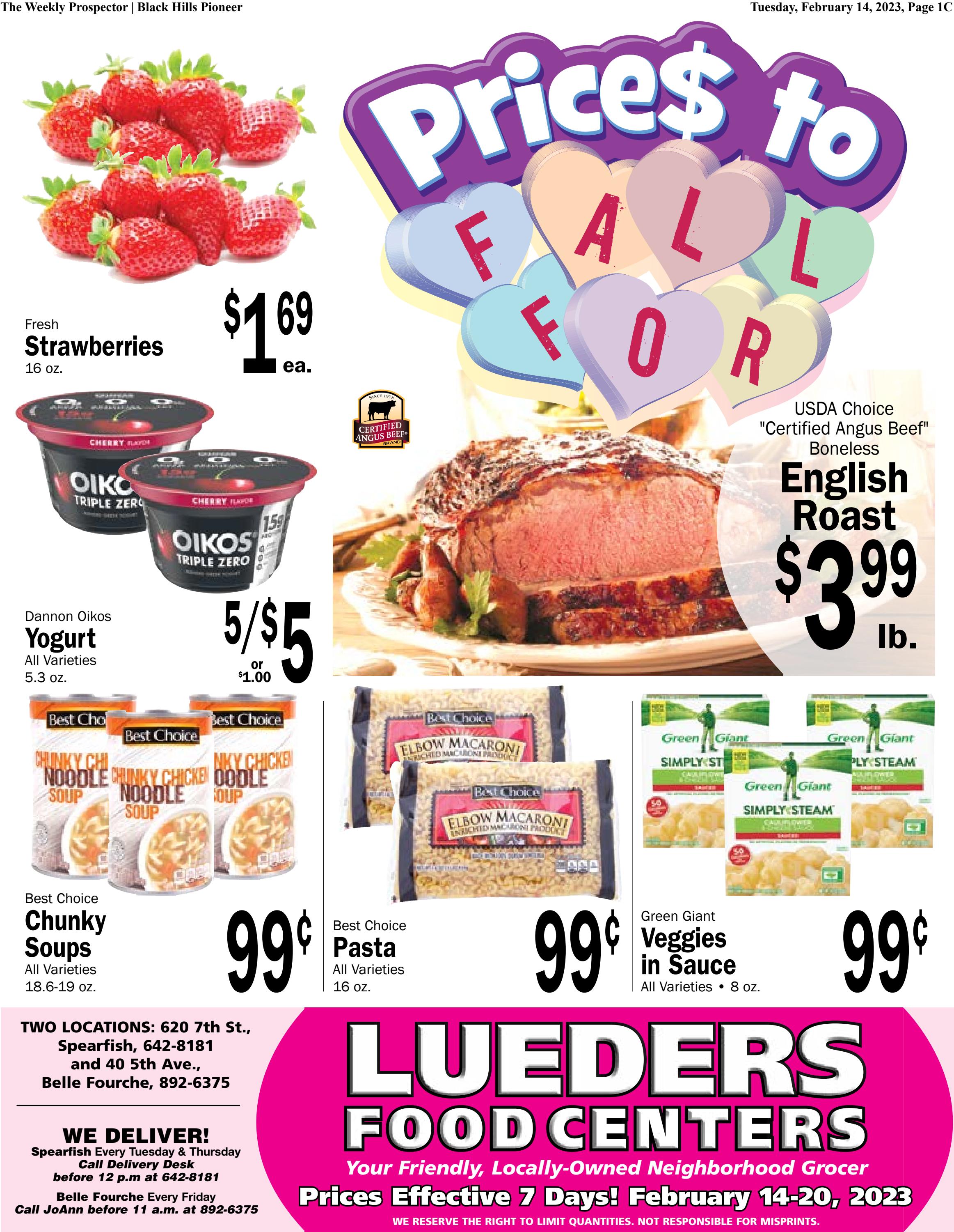 Lueders Weekly Grocery Ad 021423 by Black Hills Pioneer Issuu