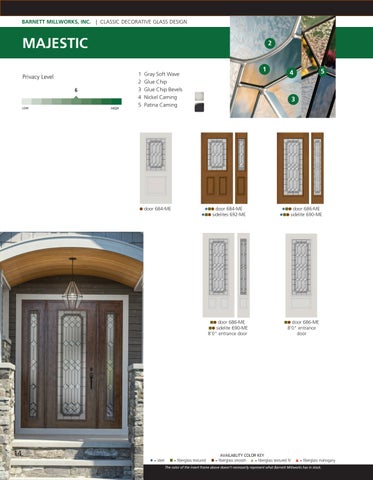 Smooth Fiberglass Entry Doors 第 14 页