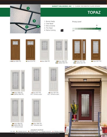 Smooth Fiberglass Entry Doors 第 17 页
