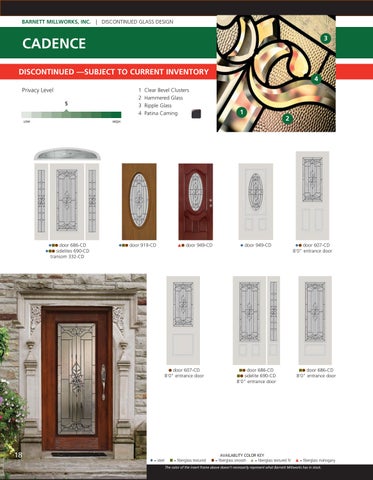 Smooth Fiberglass Entry Doors 第 18 页