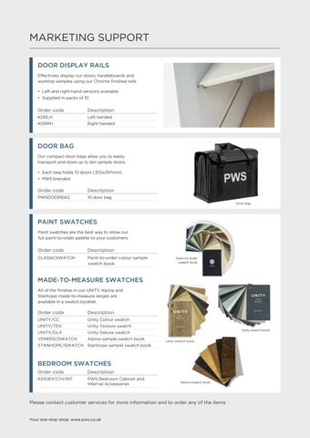 PWS Distributors Ltd 家具目录 · PWS Directory 2023 第 12 页