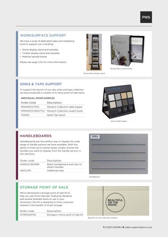 PWS Distributors Ltd 家具目录 · PWS Directory 2023 第 13 页