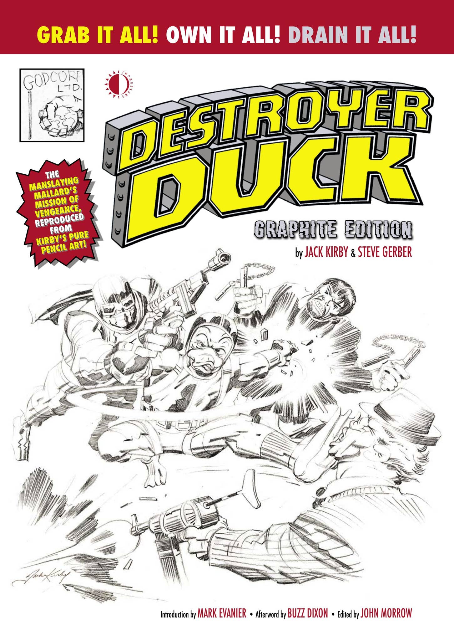 Destroyer Duck Graphite Edition Preview by TwoMorrows