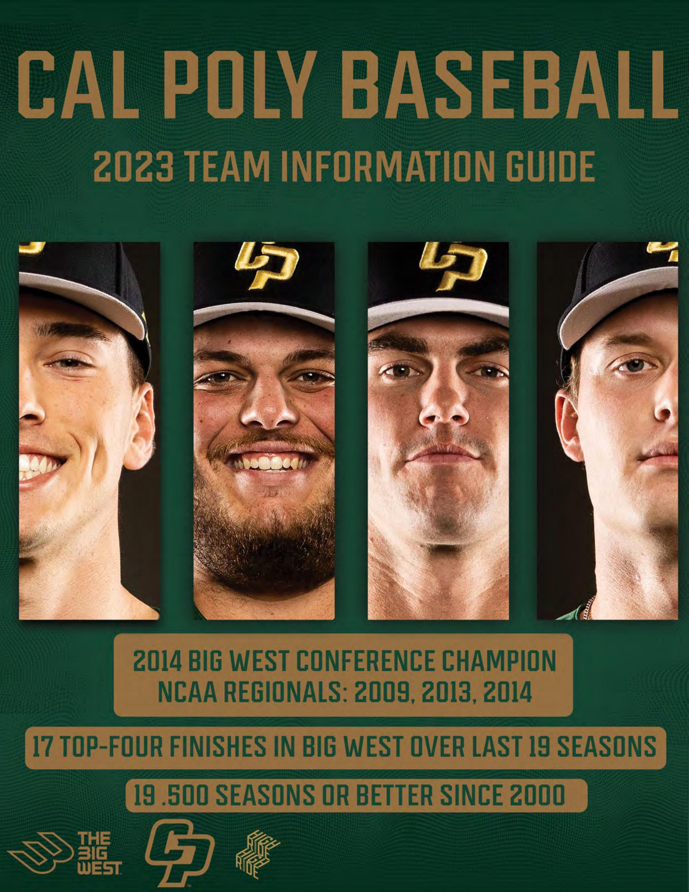 2023 Cal Poly Baseball Team Information Guide by Cal Poly