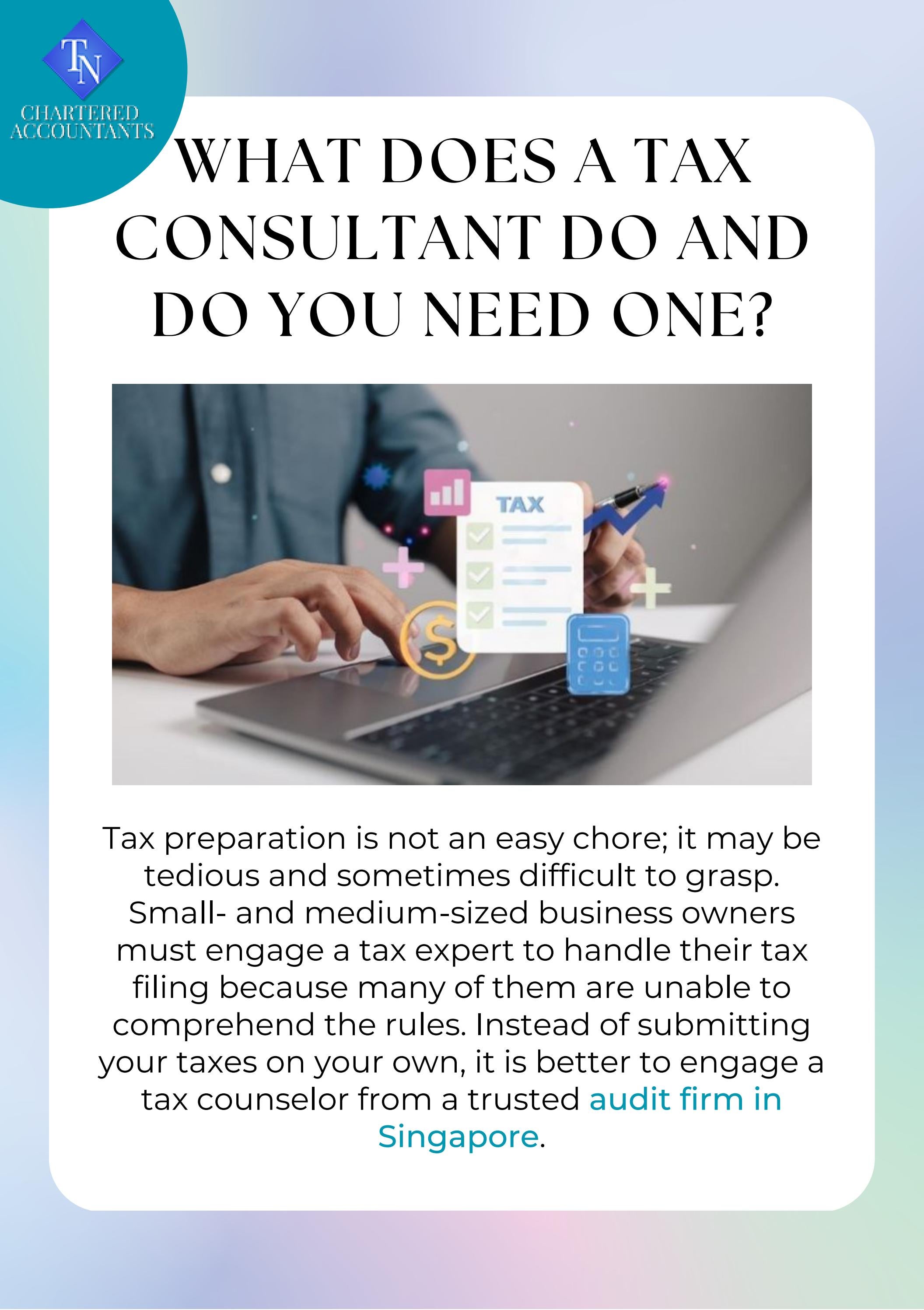 What Does A Tax Consultant Do And Do You Need One? by New Business