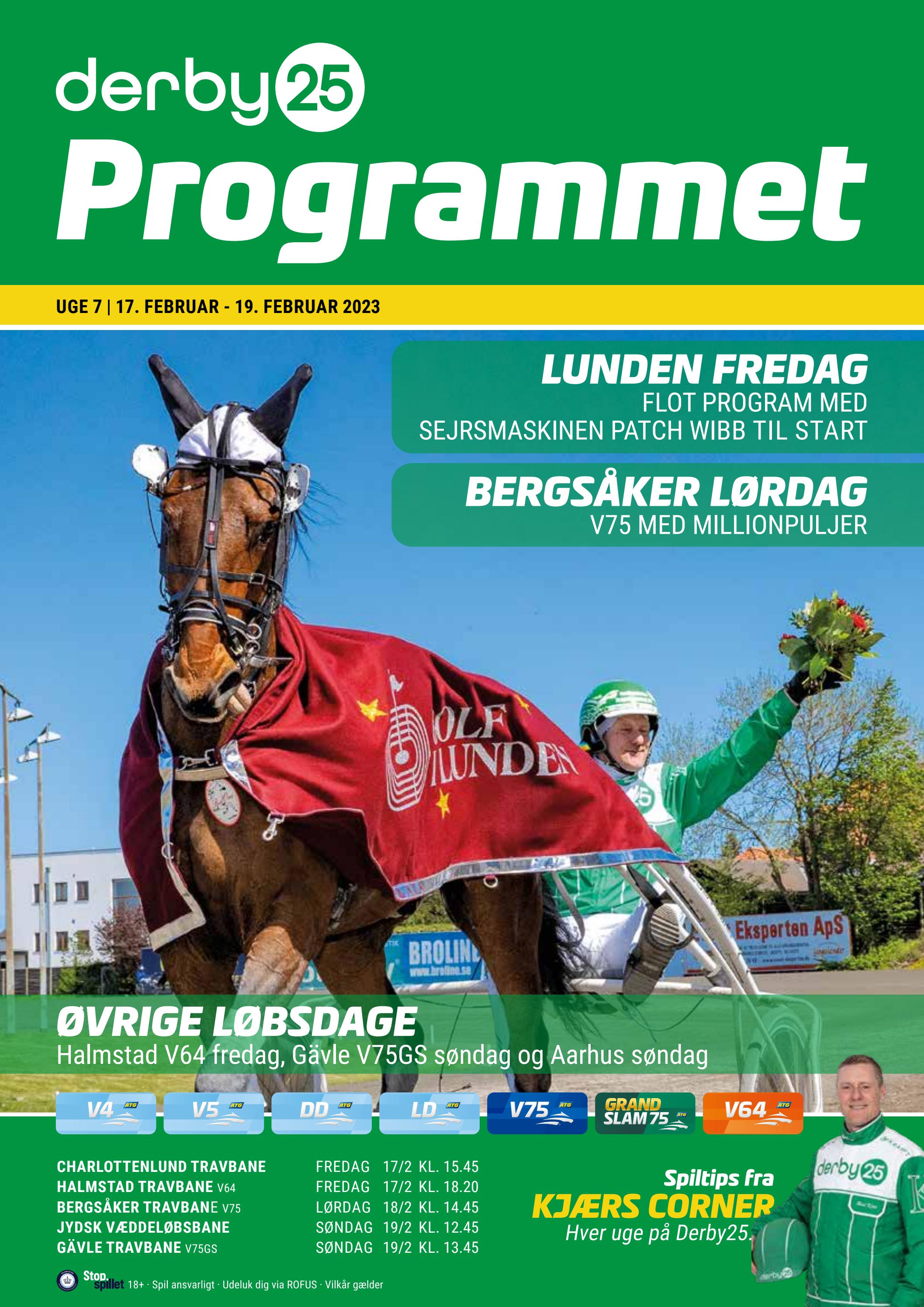 Derby25 Programmet Uge 7 By NHJepsen Issuu