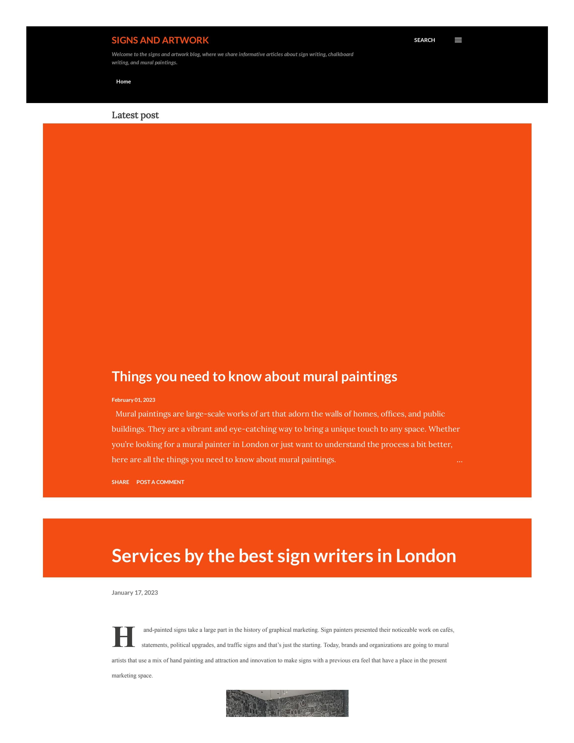 Services by the best sign writers in London by signsandartwork Issuu