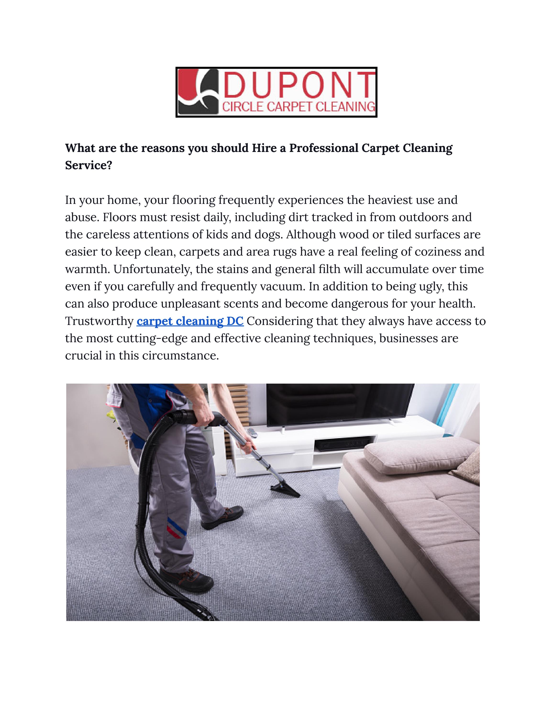 Carpet Cleaning DC by Dupont Circle- Carpet Cleaning - Issuu