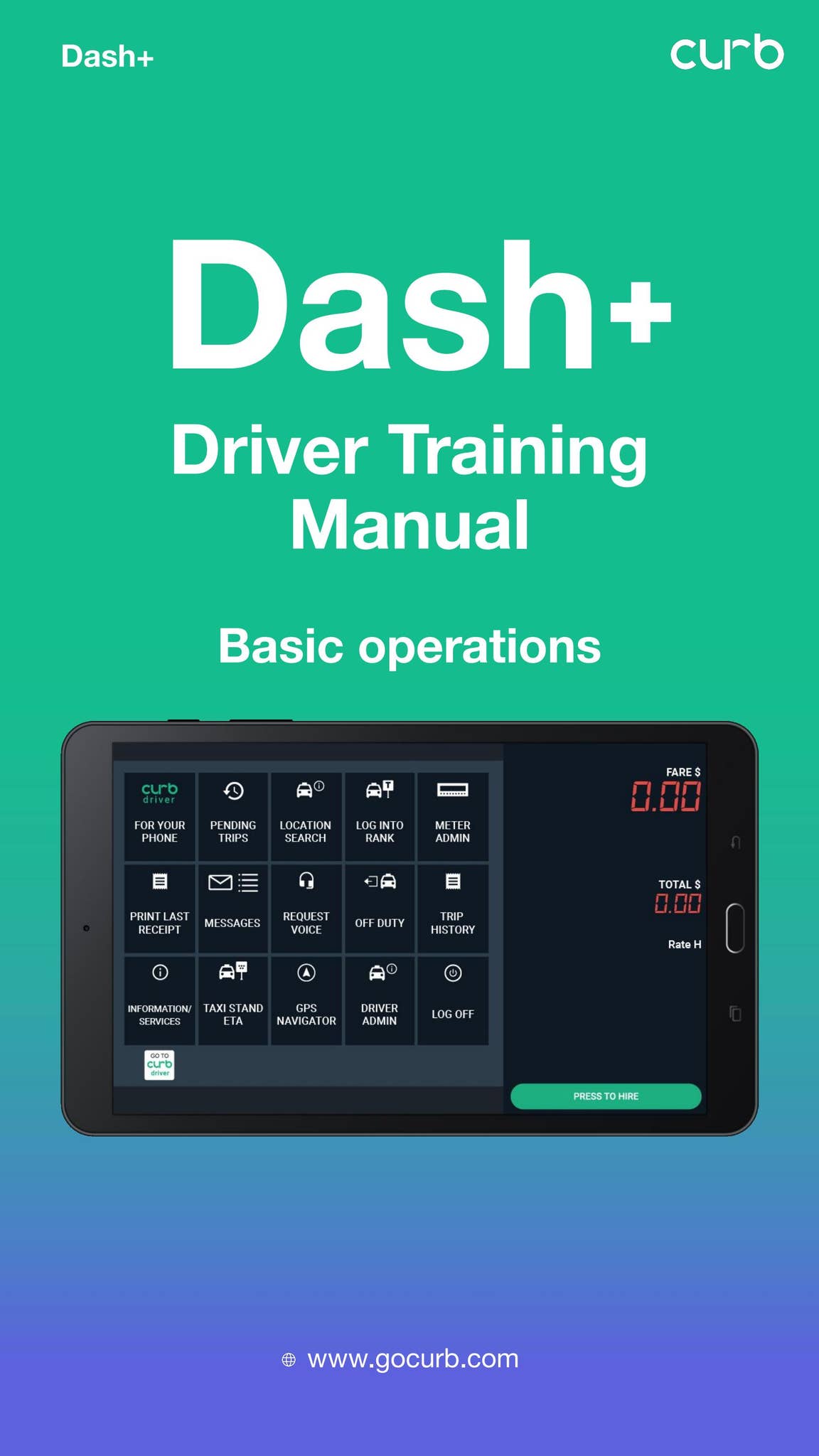 DASH Driver Training FULL - Portrait by curbmobility - Issuu