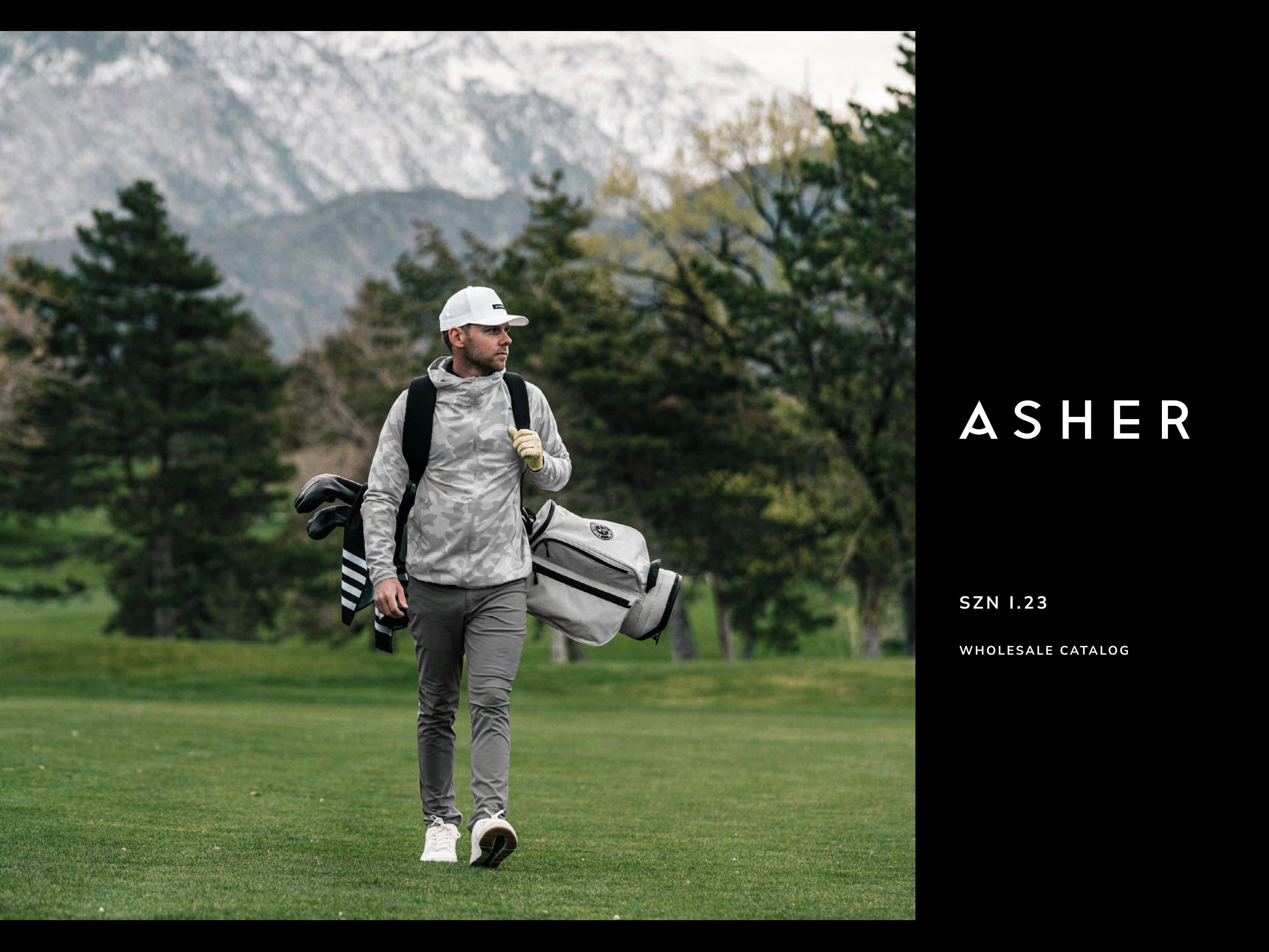 2023 SZN 1 CATALOG by ASHER Golf Issuu