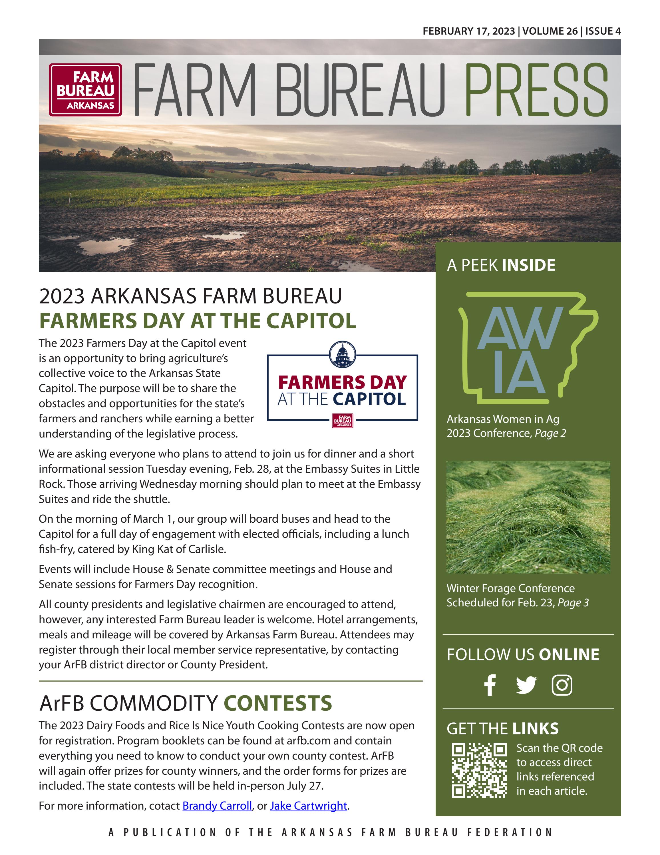 Farm Bureau Press | February 17 by Arkansas Farm Bureau - Issuu