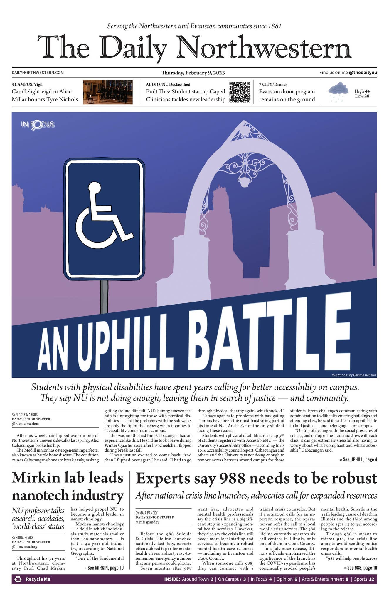 The Daily Northwestern - February 9, 2023 by The Daily Northwestern - Issuu