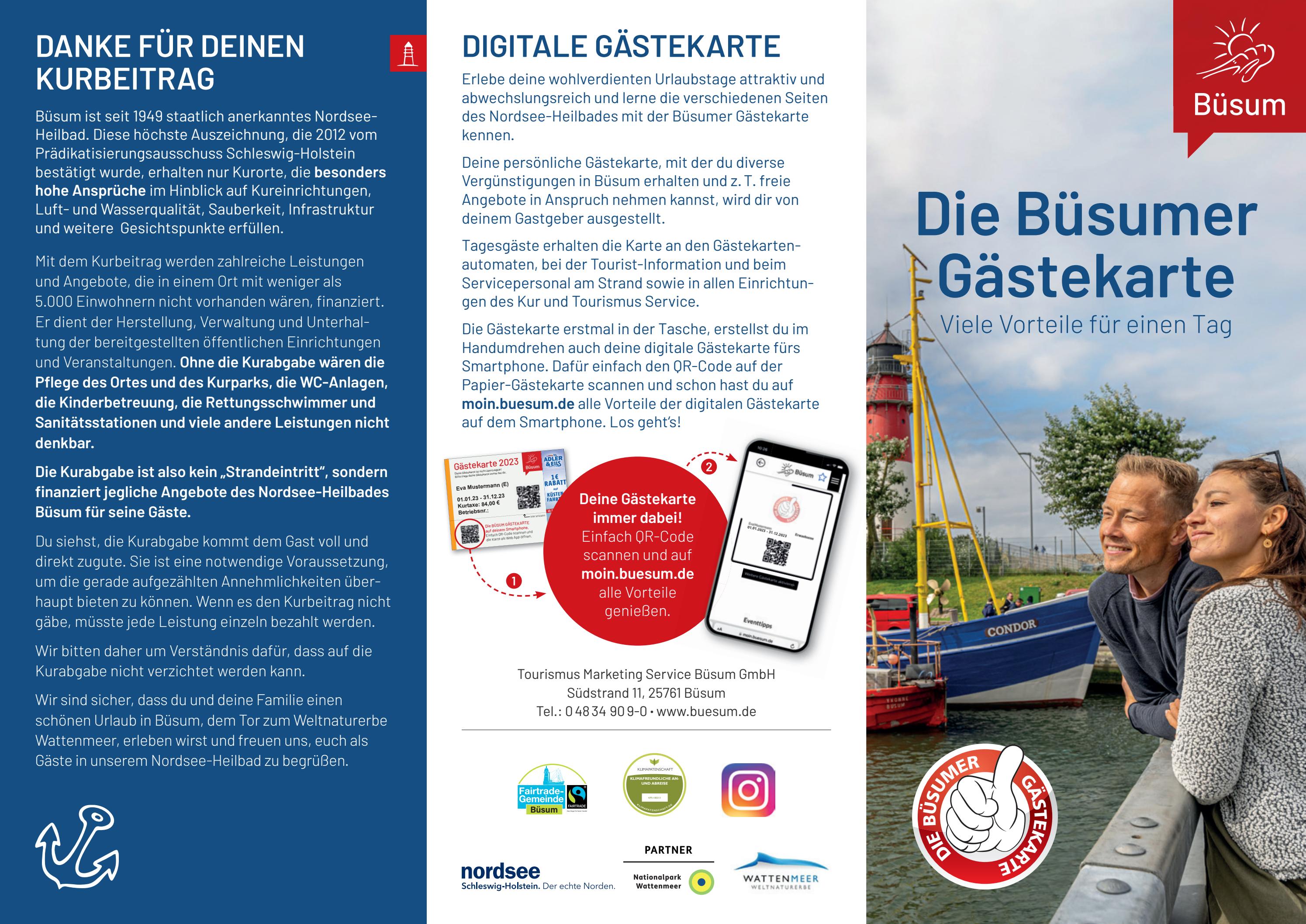 Die Büsumer Gästekarte by Nordsee-Heilbad Büsum - Issuu