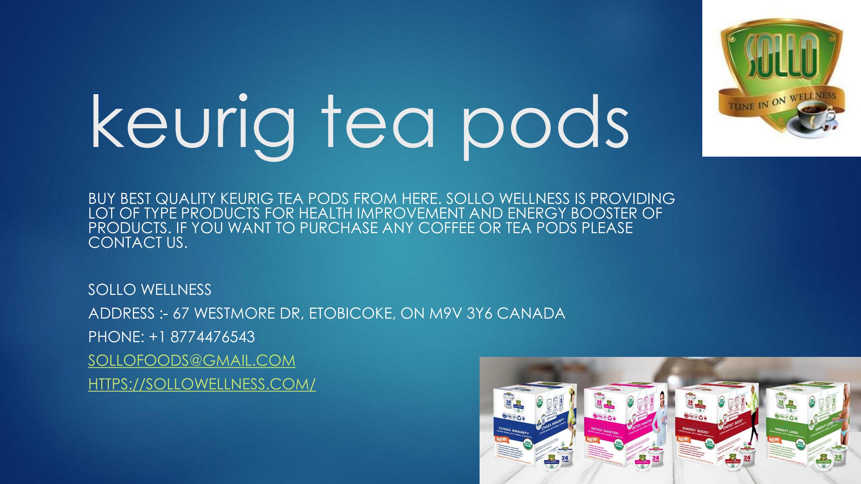 keurig tea pods by Sollo Wellness Issuu