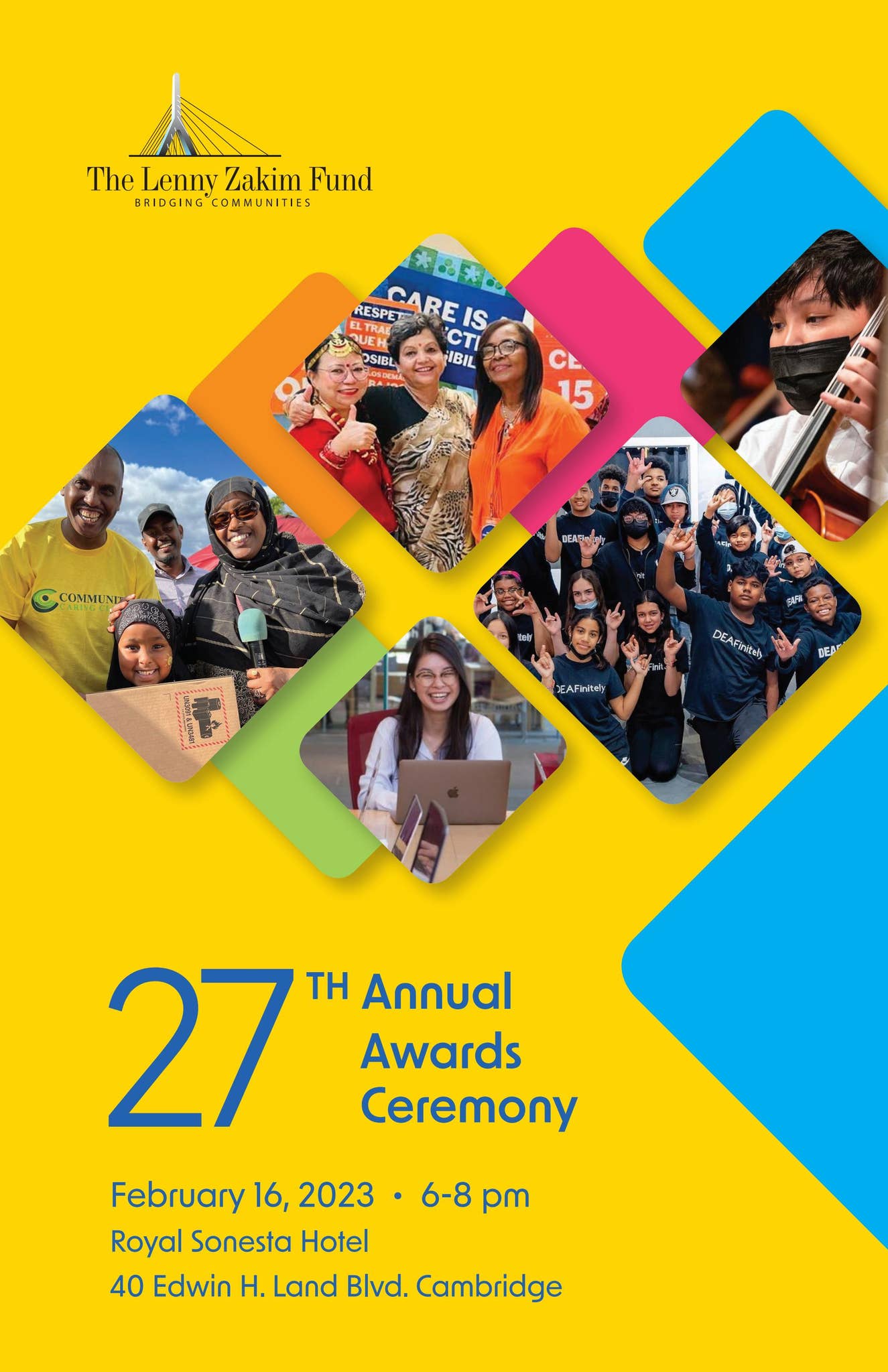 Aac Program Invite 2023 AAC Program Booklet by The Lenny Zakim Fund - Issuu