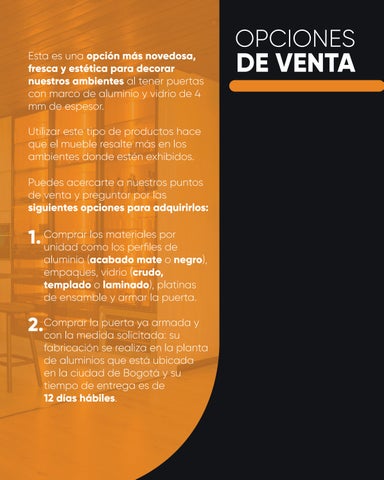 Madecentro Colombia 灯饰手册 Iluminación y vidrio 第 3 页