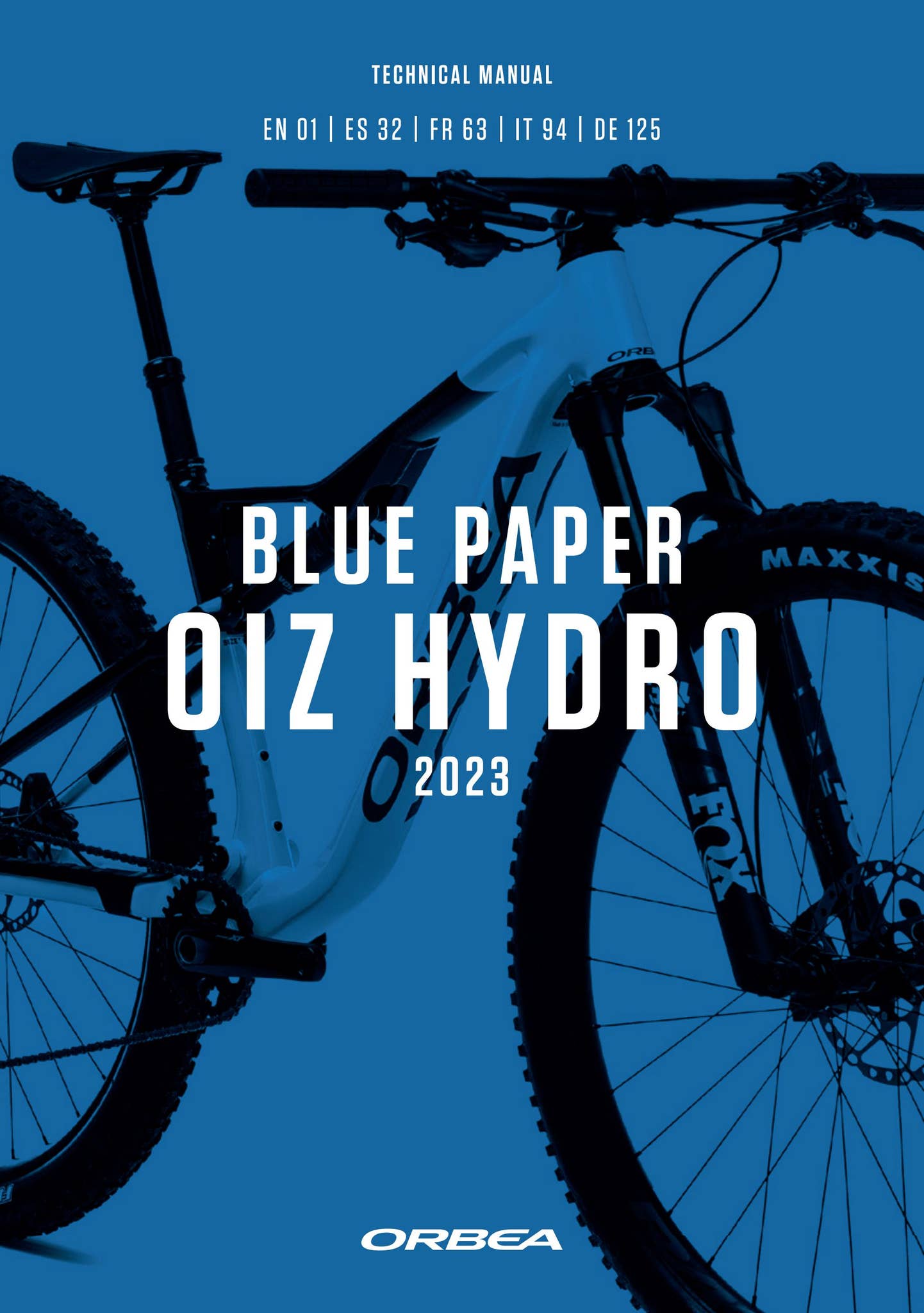 BLUEPAPER OIZ HYDRO 2023 EN-ES by Orbea Bicycles - Issuu