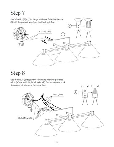 nathanjameshome 家具目录 · Ronnie 镜前灯 Instruction Sheet 第 10 页