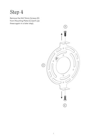nathanjameshome 家具目录 · Ronnie 镜前灯 Instruction Sheet 第 7 页