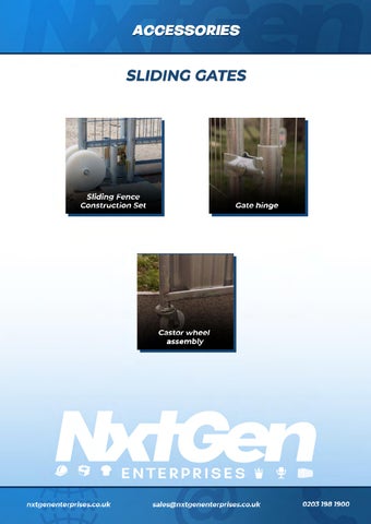 NxtGen Fencing 第 17 页