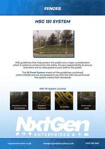 NxtGen Fencing 第 5 页