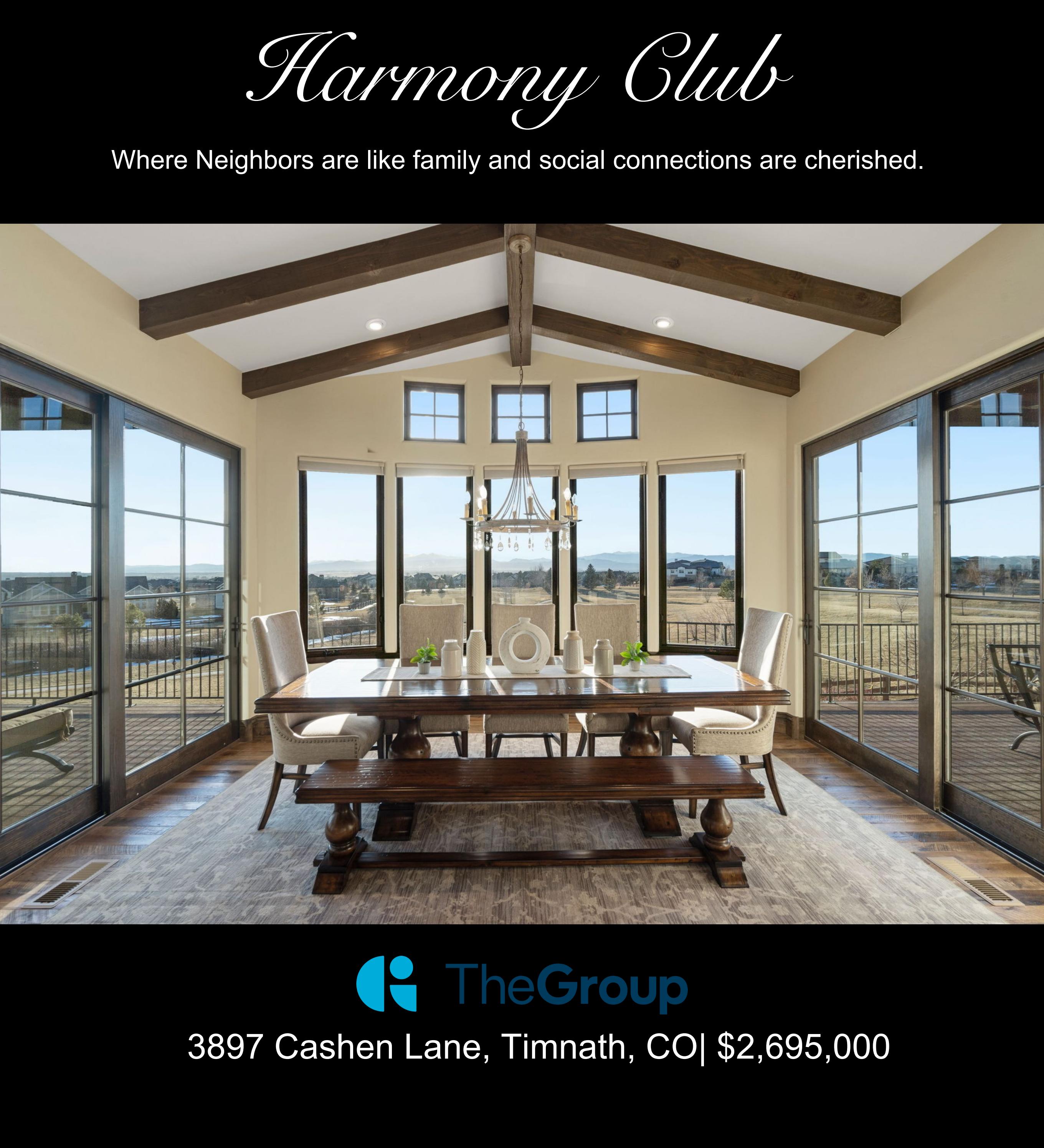 Harmony Club's Latest Offering, 3897 Cashen Ln, Timnath, CO by