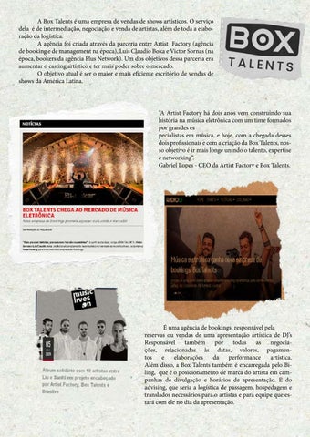 AGÊNCIA VALKY - BOX TALENTS 第 14 页