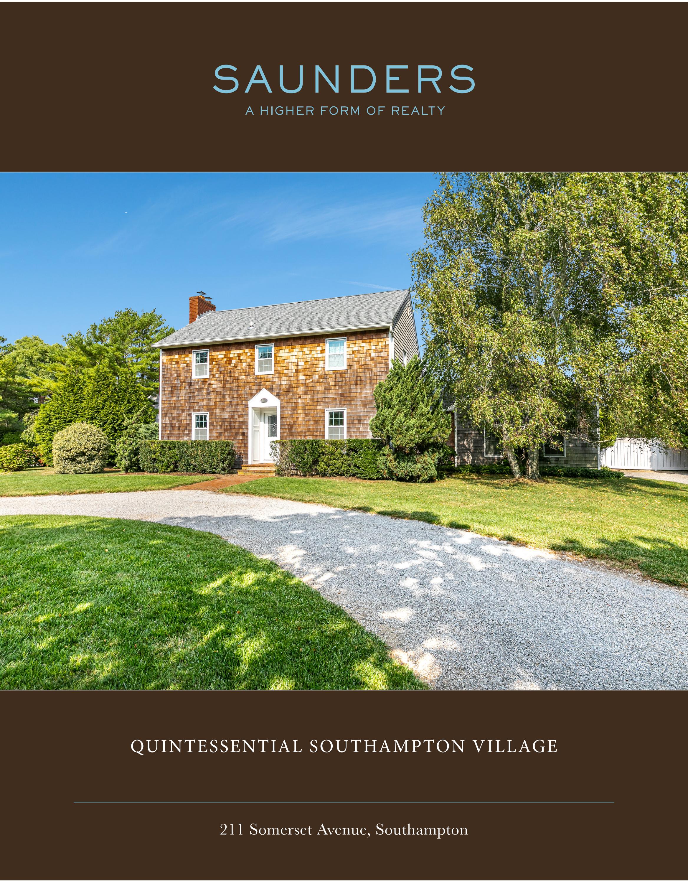 211 Somerset Avenue, Southampton by Saunders & Associates Issuu