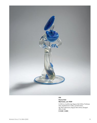 Quittenbaum Kunstauktionen GmbH 灯饰目录 · 167C | Auktion ' 穆拉诺玻璃 Glas' | Quittenbaum Kunstauktionen München 第 13 页