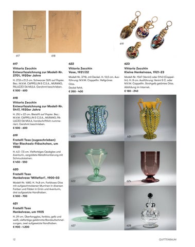 Quittenbaum Kunstauktionen GmbH 灯饰目录 · 167C | Auktion ' 穆拉诺玻璃 Glas' | Quittenbaum Kunstauktionen München 第 14 页