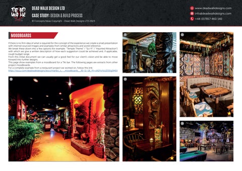 Dead Walk Designs LTD 家具目录 · - Design × Build Process (2023) 第 4 页