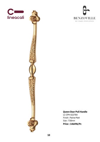Benzoville 家具目录 · 设计师 Door Handle Linea Cali 第 11 页