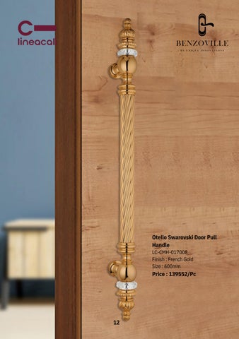 Benzoville 家具目录 · 设计师 Door Handle Linea Cali 第 13 页