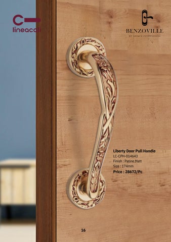 Benzoville 家具目录 · 设计师 Door Handle Linea Cali 第 17 页