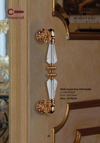 Benzoville 家具目录 · 设计师 Door Handle Linea Cali 第 23 页
