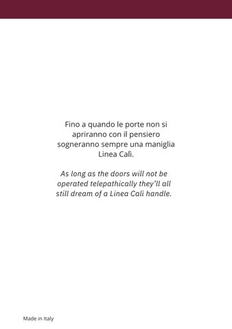 Benzoville 家具目录 · 设计师 Door Handle Linea Cali 第 2 页