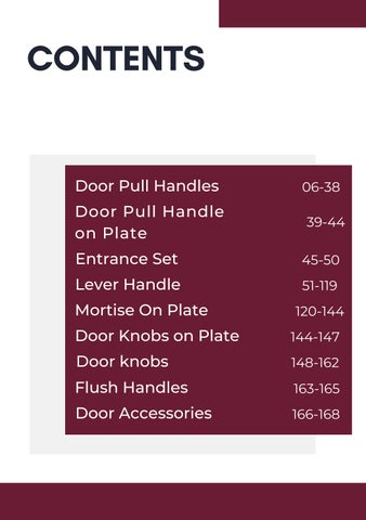 Benzoville 家具目录 · 设计师 Door Handle Linea Cali 第 6 页