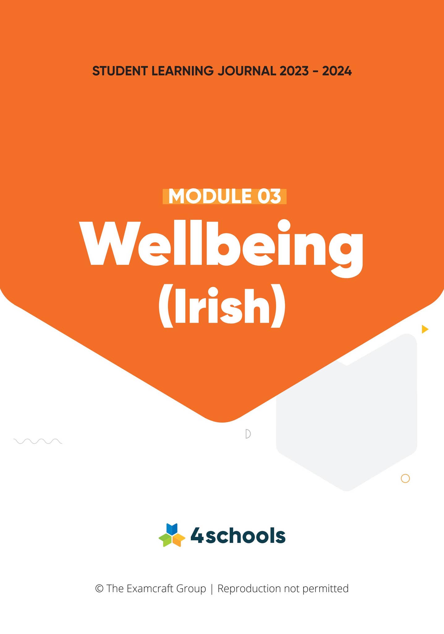 Student Learning Journal - Module 03 - Wellbeing (Irish) by The Examcraft  Group - Issuu, image size:1436x2048