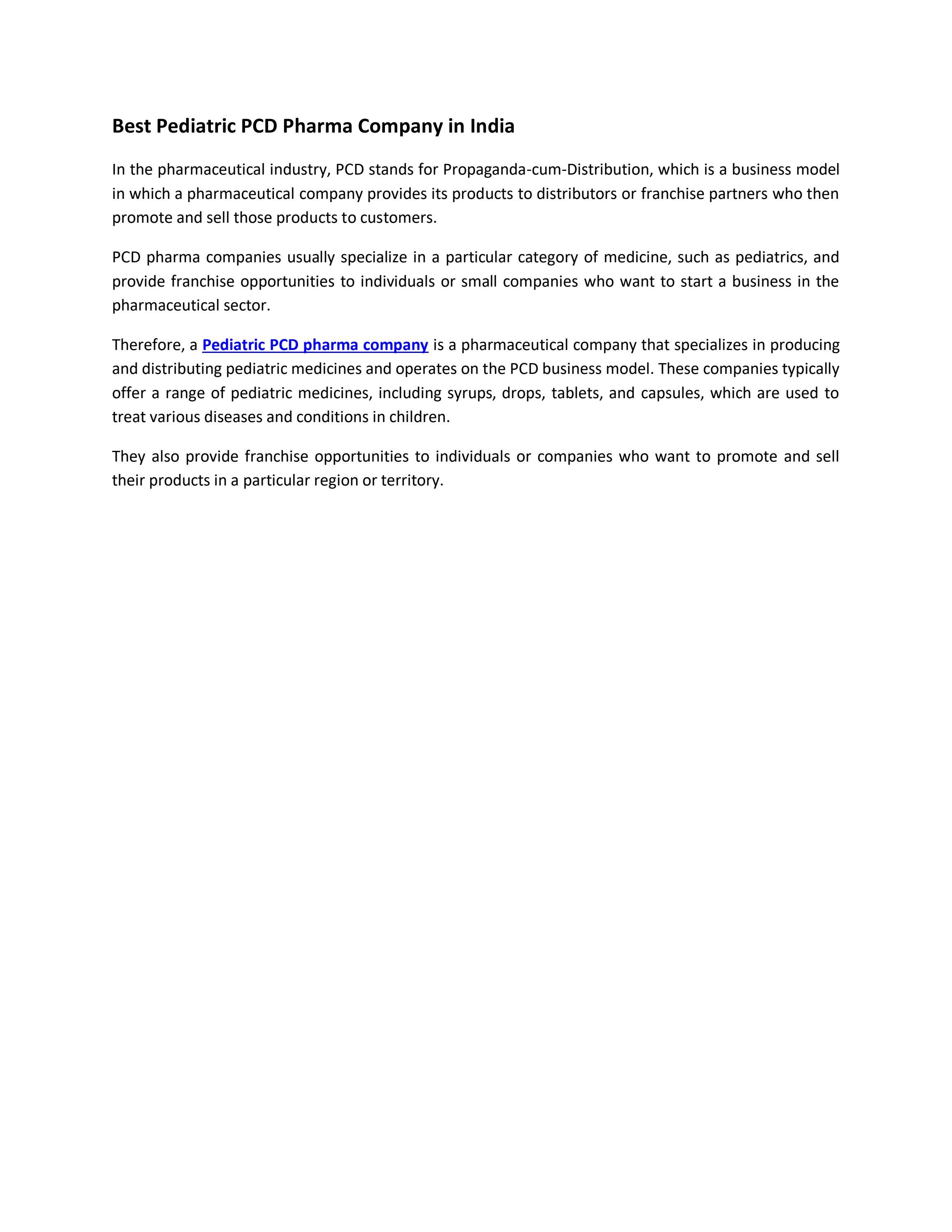 Pediatric PCD Pharma Company In India By Indorichpcd Issuu pediatric-pcd-pharma-company-in-india-by-indorichpcd-issuu