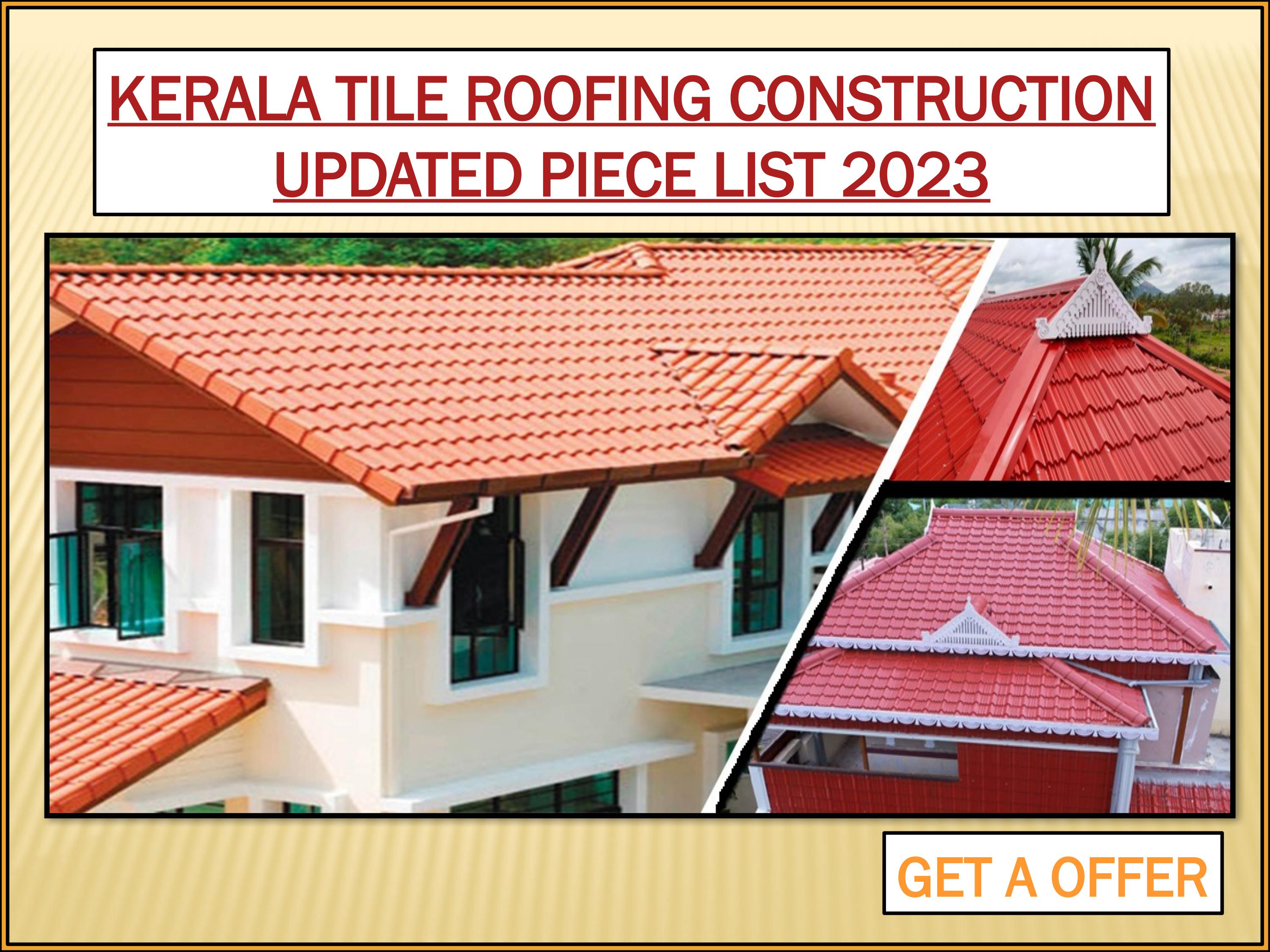 Kerala Tile Roofing ConstructionKerala Roofing ContractorsKerala