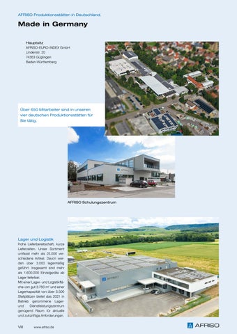 AFRISO Gesamtkatalog 2023/2024 第 10 页