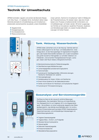 AFRISO Gesamtkatalog 2023/2024 第 14 页