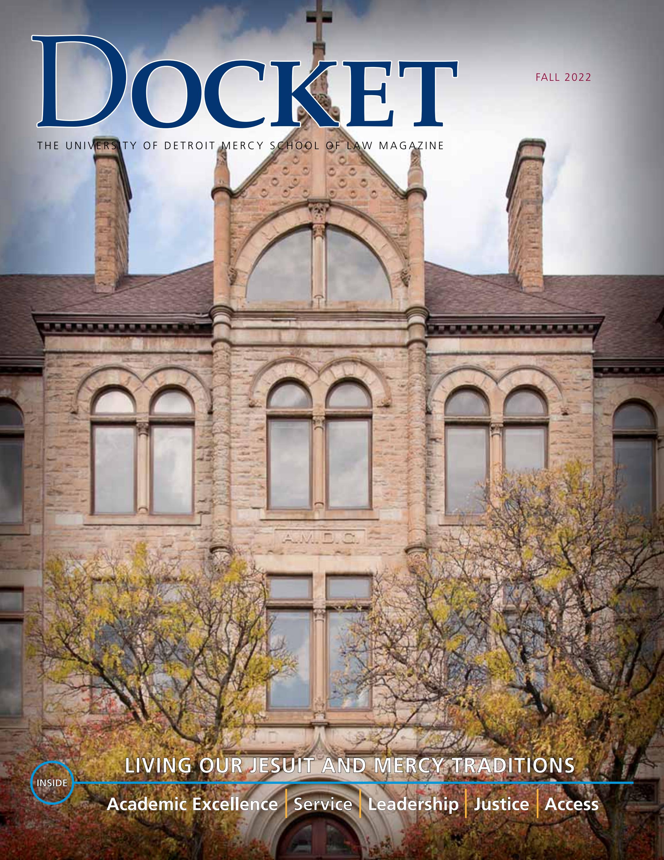 Detroit Mercy LawDocket 2022 by KariJenkins Issuu