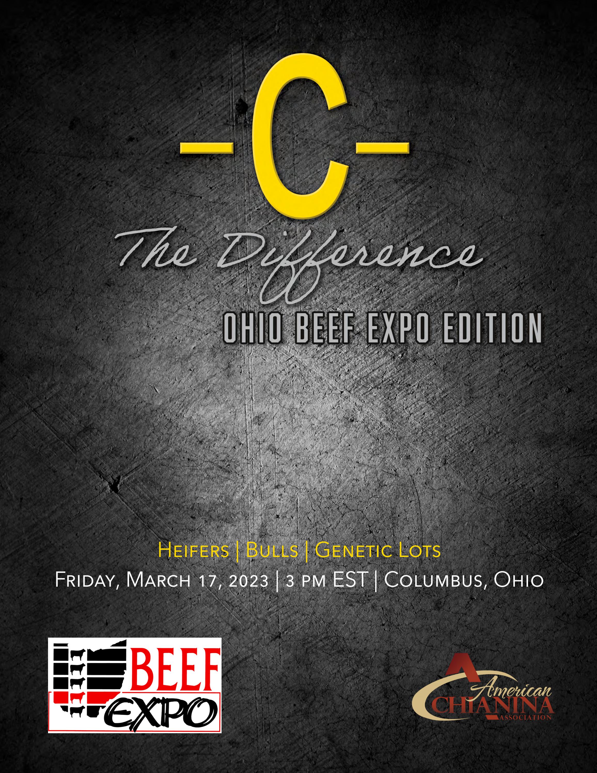 2023 C The Difference Ohio Beef Expo Edition Sale Catalog by American