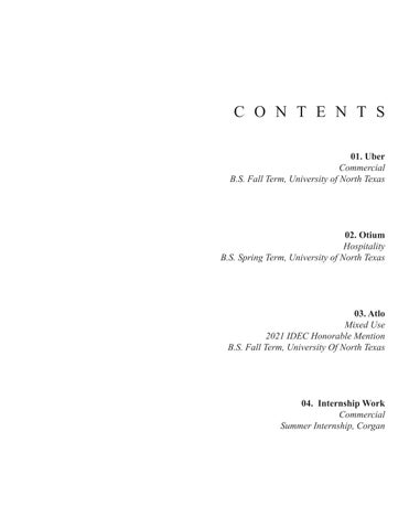 2023 Undergraduate 室内 Design Portfolio 第 3 页
