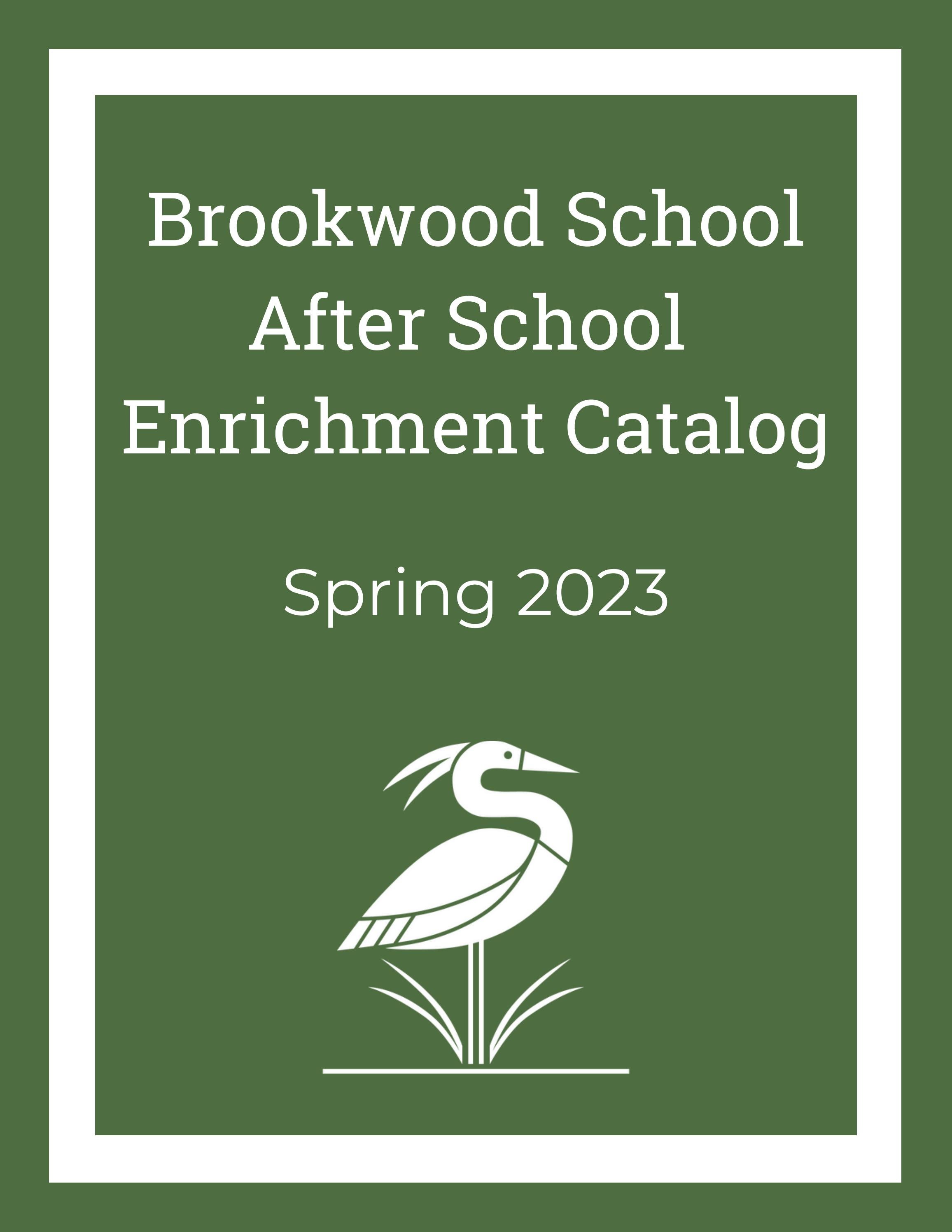 After School Spring '23 Enrichment Catalog Flippable Version by
