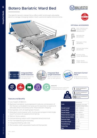 Aidacare 医疗 家具目录 第 10 页